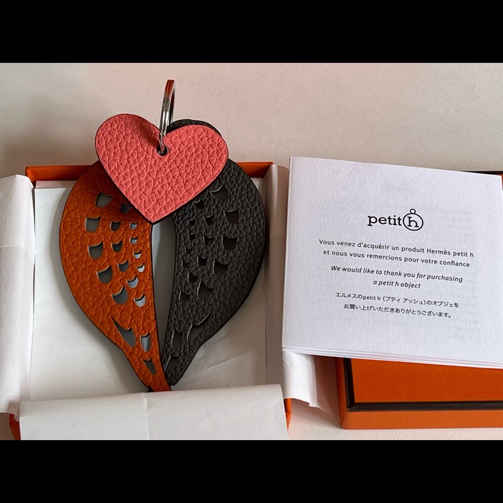 Hermes Lovebirds Key Ring